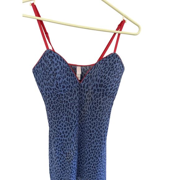 Victoria's Secret Women Junior S Cami Tank Lingerie Animal Print Sheer Coquette - Picture 4 of 4